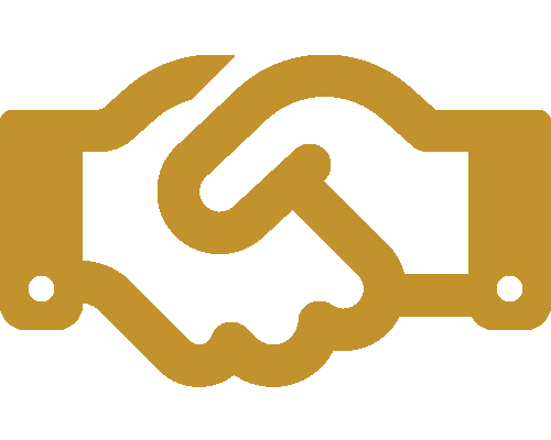 shaking hands icon - non-profit organizations